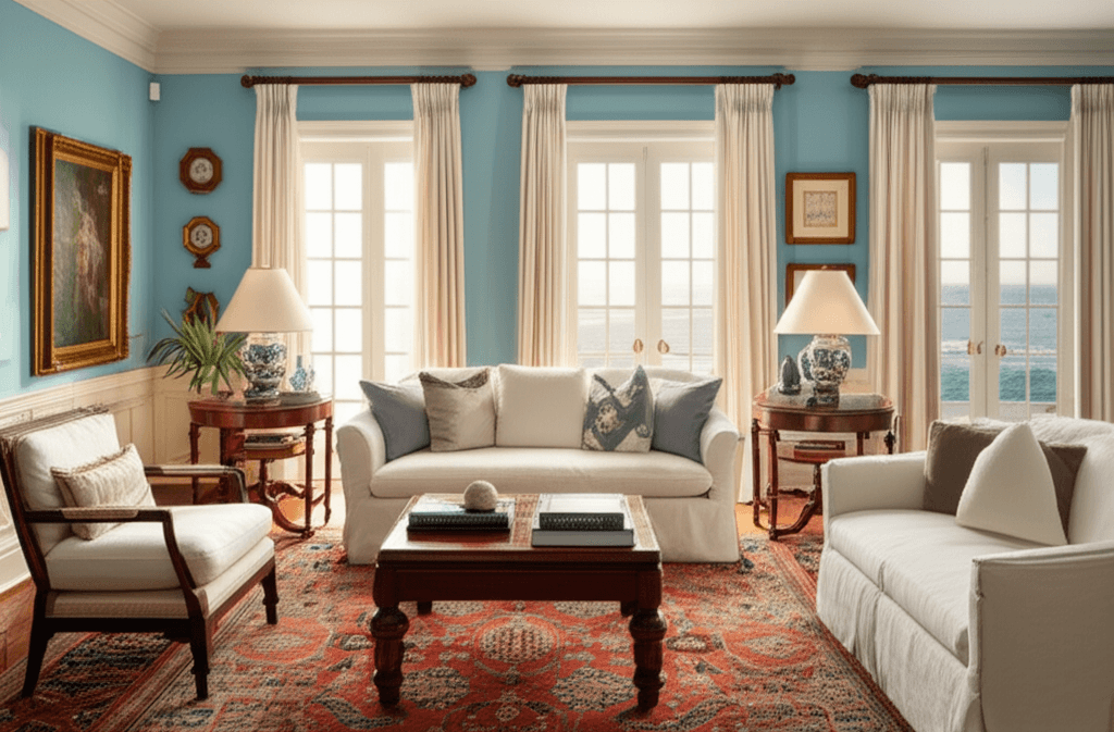 Southern coastal estate interior showcasing our expertise