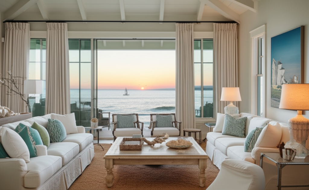 Southern coastal estate interior